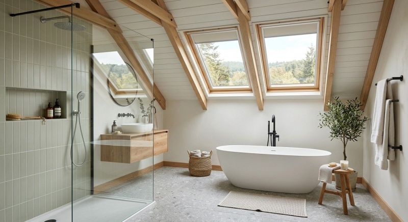 Attic Bathroom Remodeling in Kent County, DE