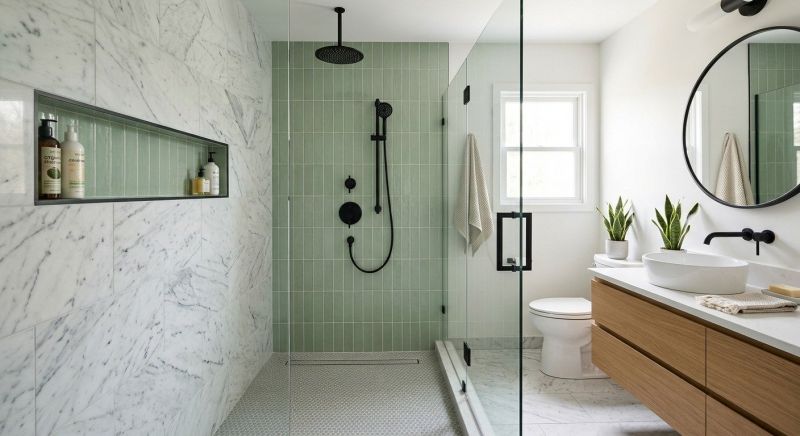 Bathroom Shower Renovation in Kent County, DE