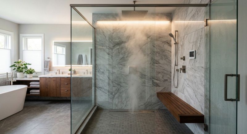 Granite Shower Installation in Kent County, DE